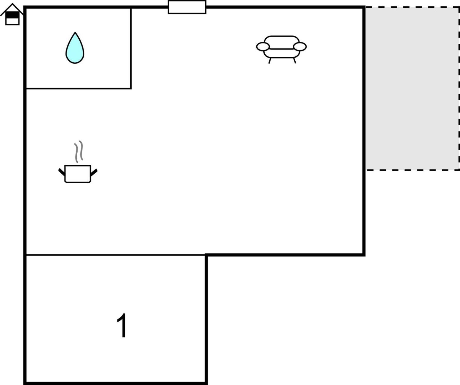 Awesome Apartment In Jezera With Kitchen Zewnętrze zdjęcie